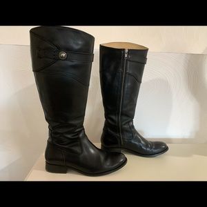 Frye Molly Button extended calf boots